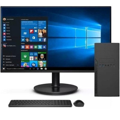 Computador Completo Intel Core I7 16GB Ssd 1TB Monitor Led 24" Windows